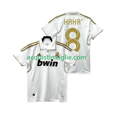 Divisa di Calcio Real Madrid KAKA 8 2011 2012 Retro Prima